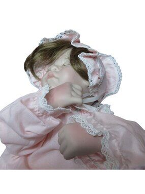 Lee Middleton Doll 1983 First Moments Signed Numbered 22" Sleeping Doll